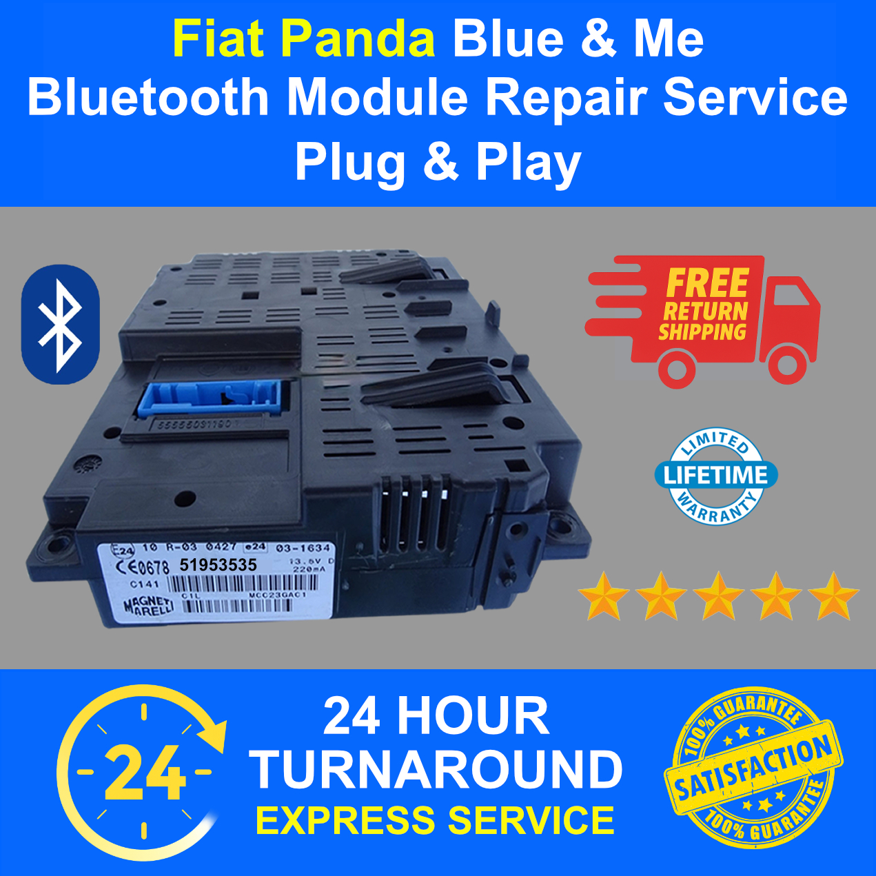 FIAT PANDA BLUE AND ME REPAIR