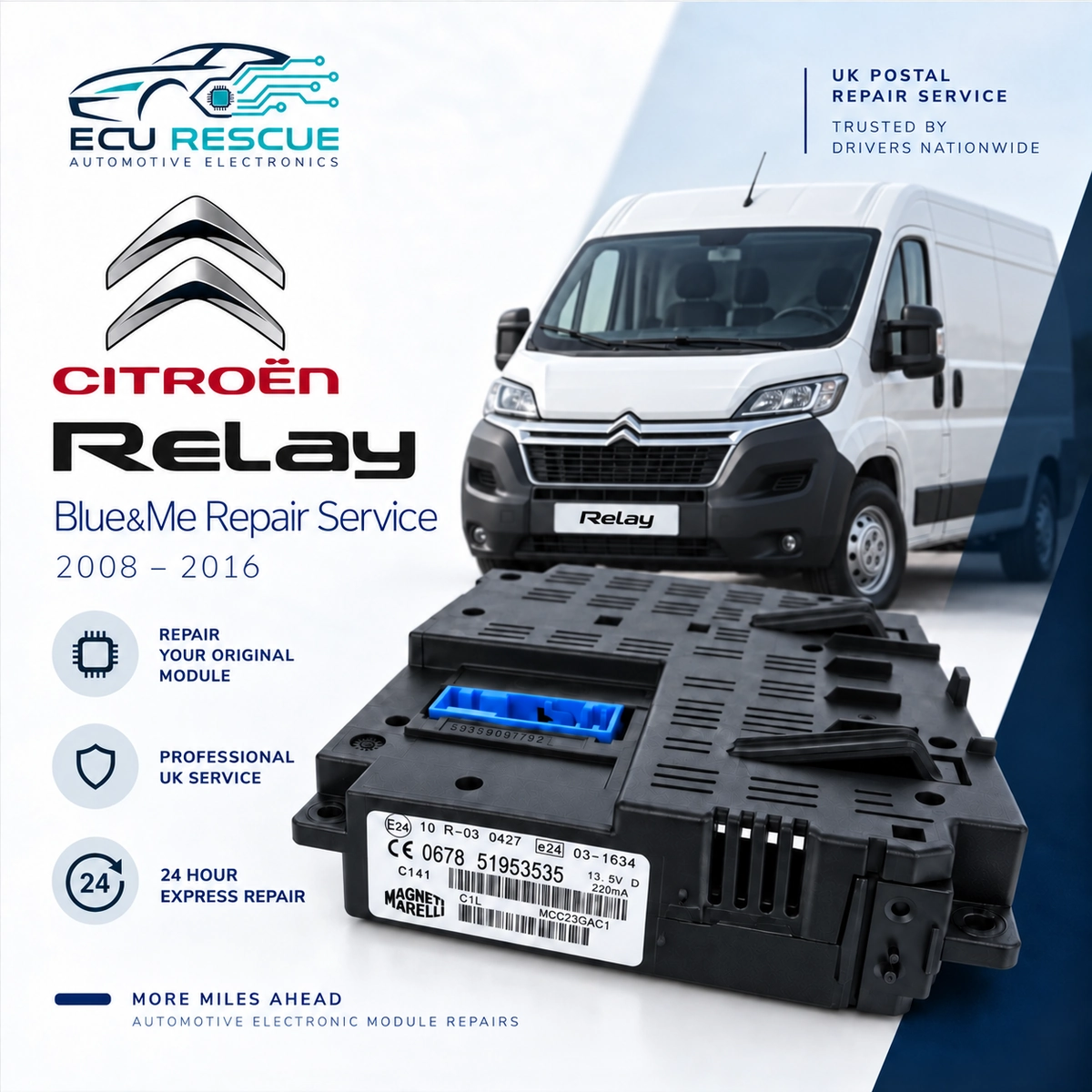 Citroën Relay Blue&Me Repair