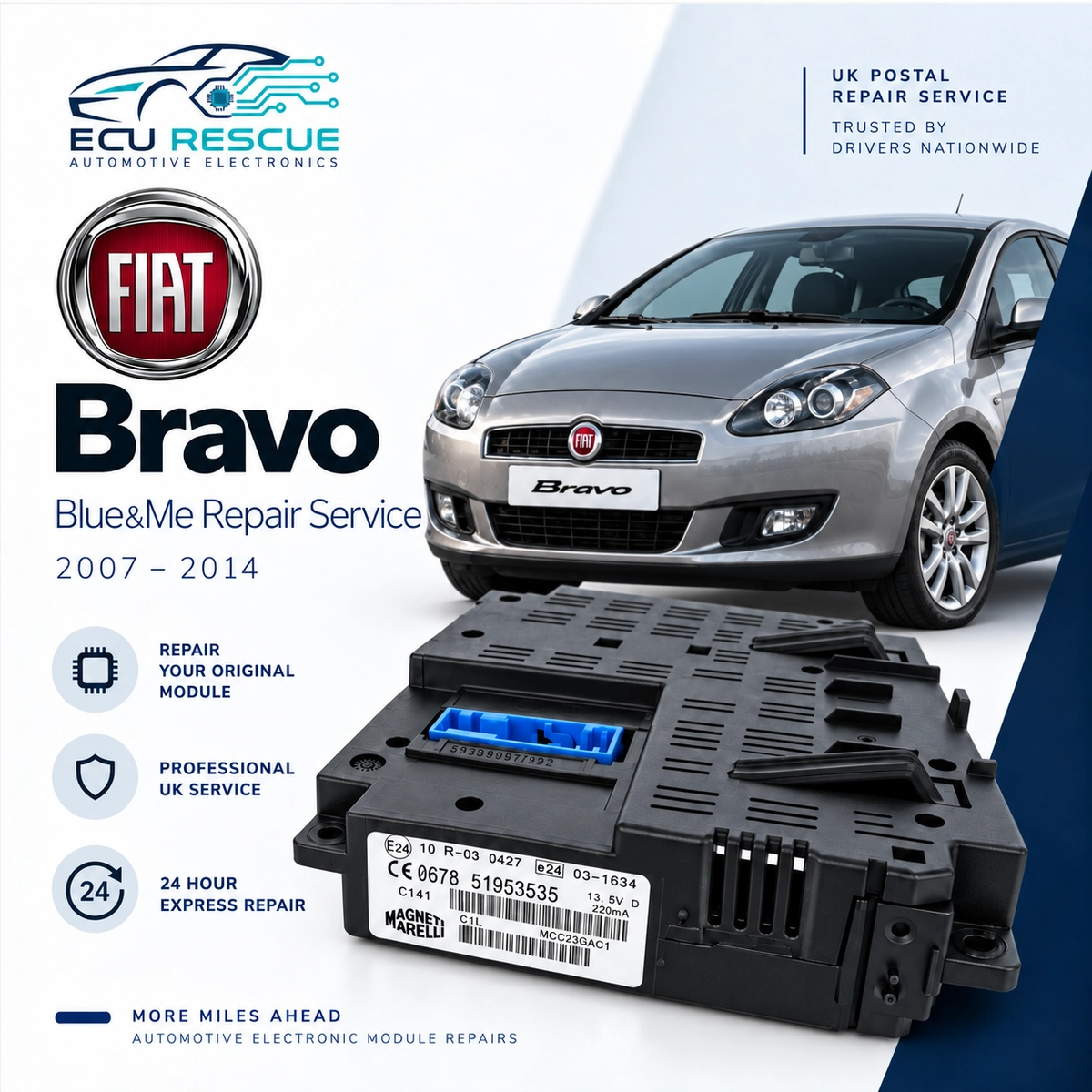 Fiat Bravo Blue&Me Repair